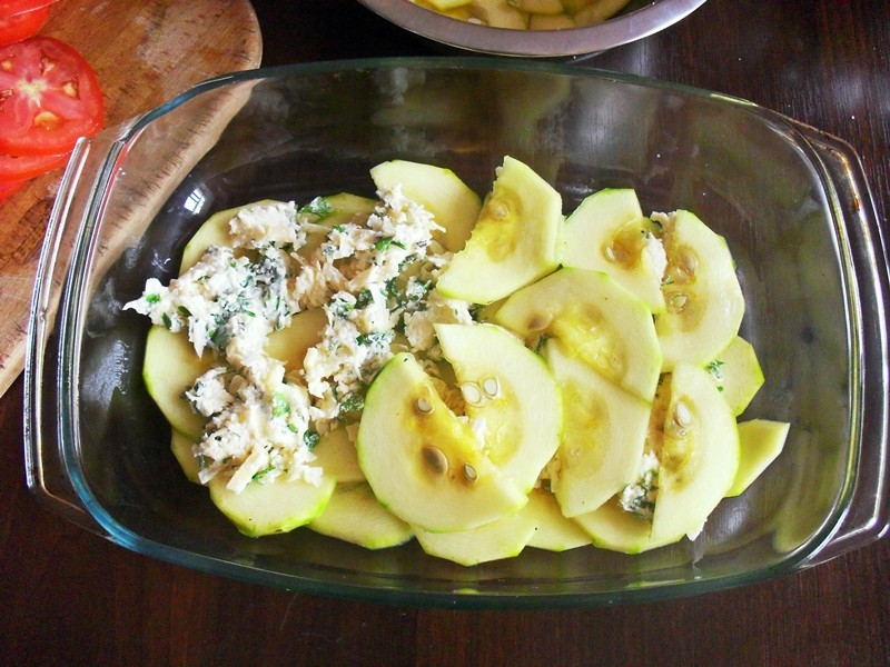 cukinia, zapiekanka