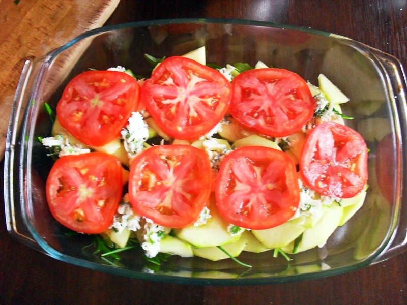 cukinia, zapiekanka