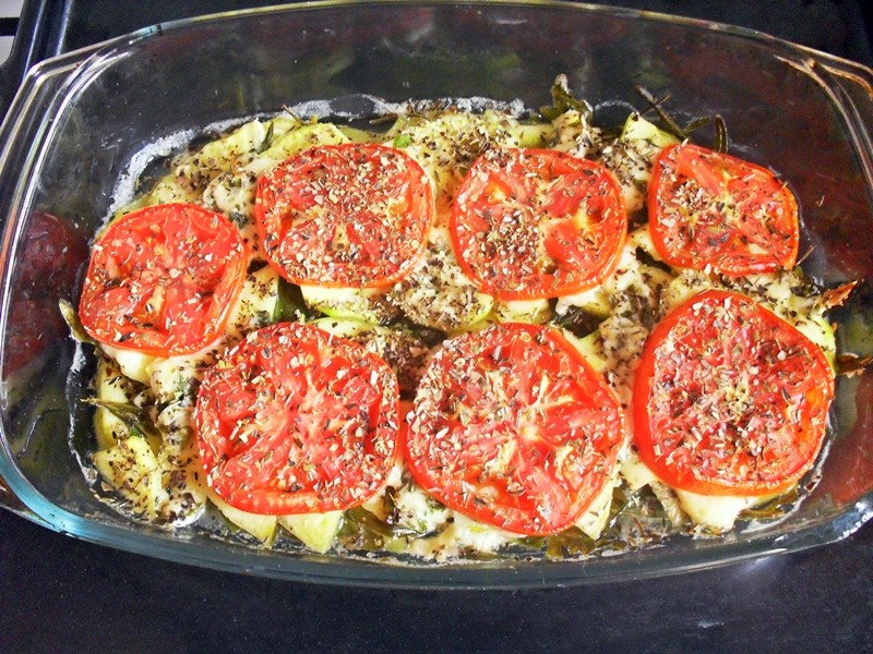 cukinia, zapiekanka